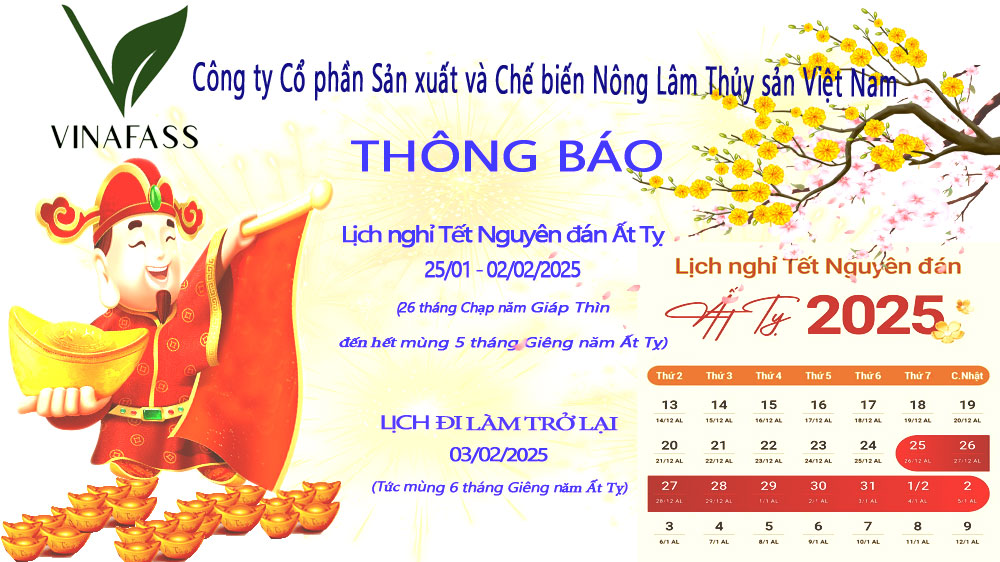 Vinafass Thong bao nghi tet nguyen dan At Ty